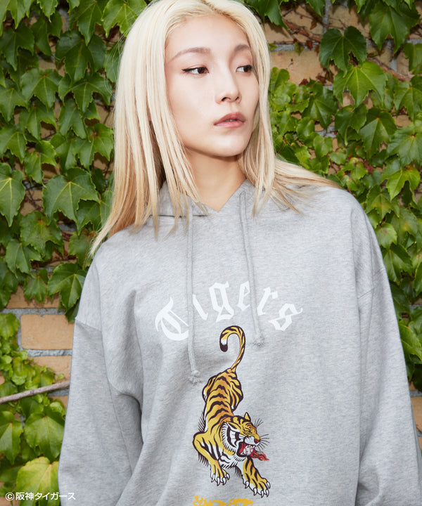 Raging Tigers / レイジングタイガースパーカーグレースタイリング1