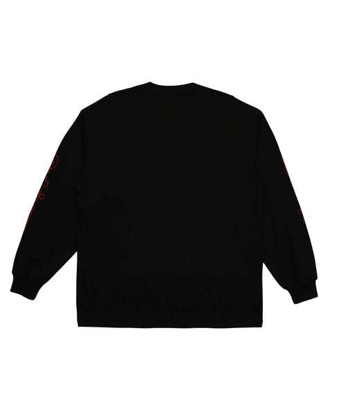 I Love Osaka / アイラブオオサカロングスリーブTシャツブラック詳細後