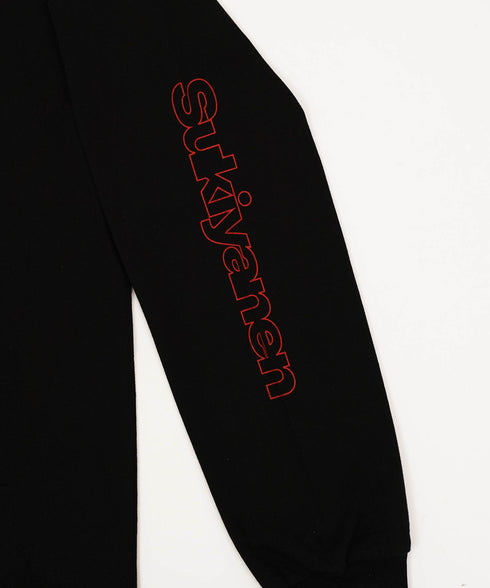 I Love Osaka / アイラブオオサカロングスリーブTシャツブラック詳細2