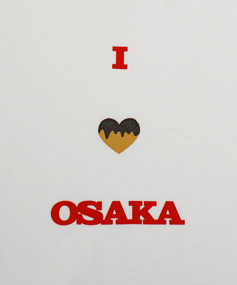 I Love Osaka / アイラブオオサカロングスリーブTシャツホワイト詳細3