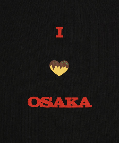 I Love Osaka / アイラブオオサカパーカーブラック詳細1