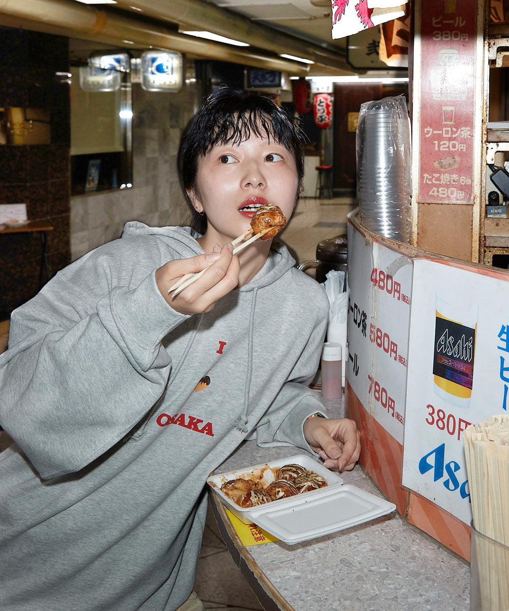 NOSTALVIA ノスタルヴィア I Love Osaka / アイラブ オオサカ 裏毛