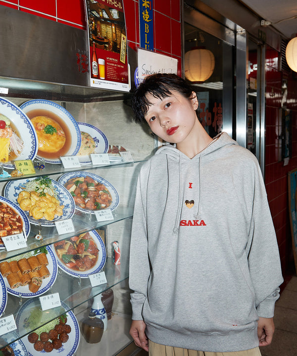 I Love Osaka / アイラブオオサカパーカーグレースタイリング1