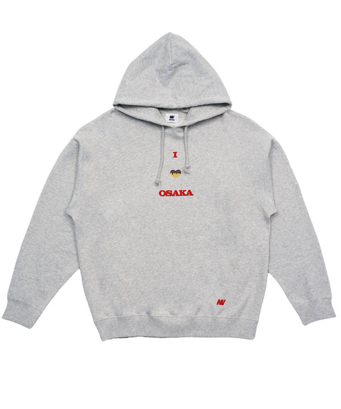 I Love Osaka / アイラブオオサカパーカーグレー詳細前
