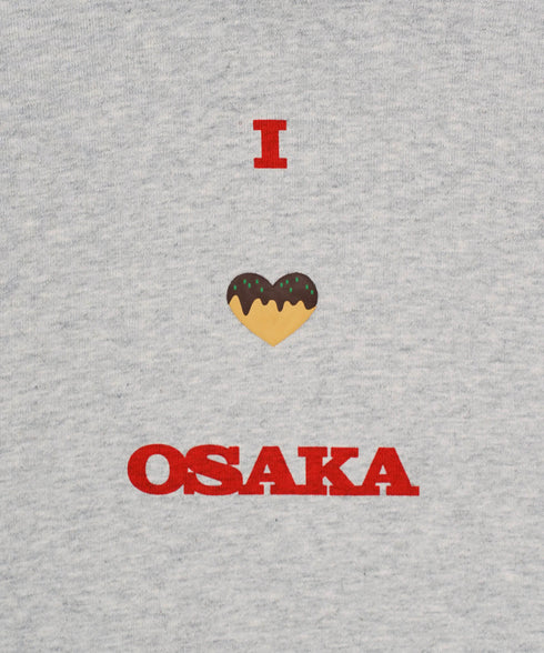 I Love Osaka / アイラブオオサカパーカーグレー詳細1