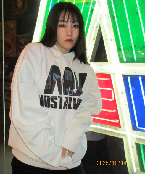 【先行予約】NOSTALVIA(ノスタルヴィア) Dotonbori / ドウトンボリ裏毛パーカー【ポイントアップ対象外】