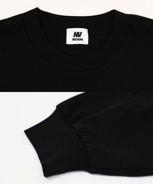 Ura Namba / ウラナンバロングスリーブTシャツブラック詳細2