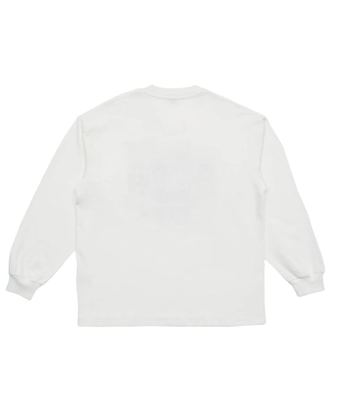 Ura Namba / ウラナンバロングスリーブTシャツホワイト詳細後