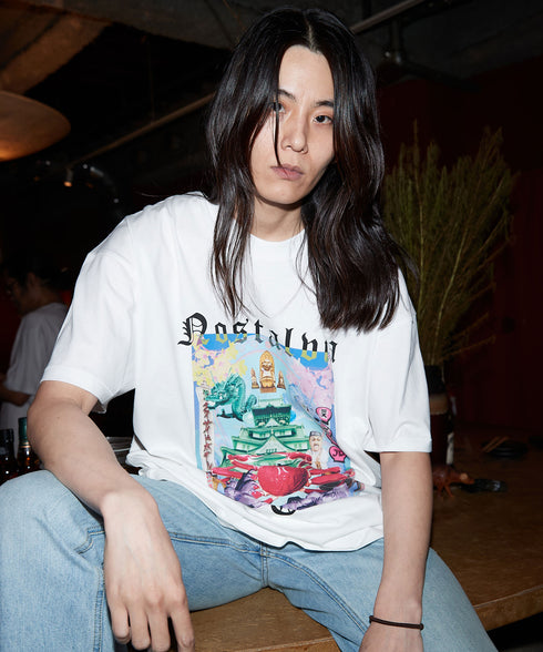 Osaka Mydo / オオサカマイドTシャツホワイトスタイリング3