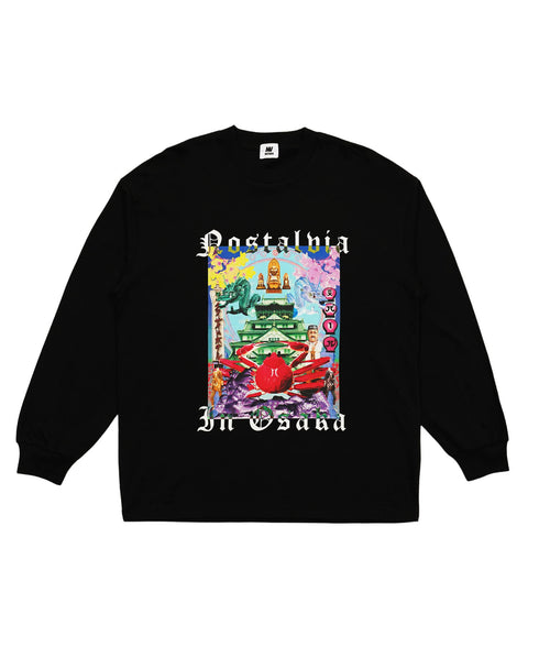 NOSTALVIA(ノスタルヴィア) Osaka Mydo / オオサカマイドロングスリーブTシャツ