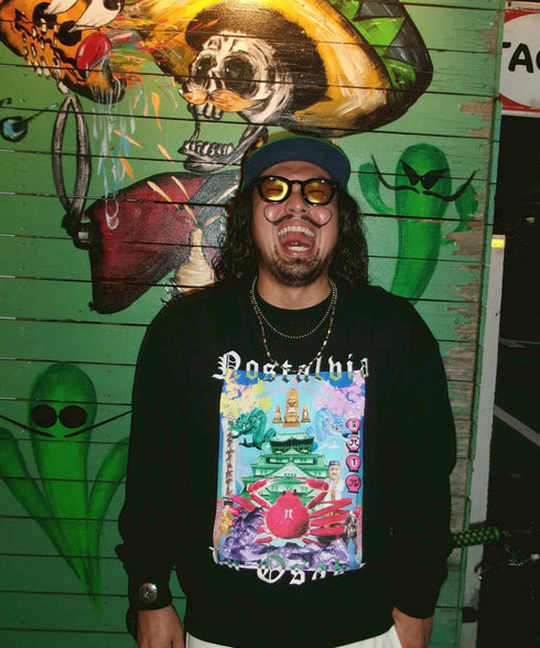 【先行予約】NOSTALVIA(ノスタルヴィア) Osaka Mydo / オオサカマイド裏毛レーナー