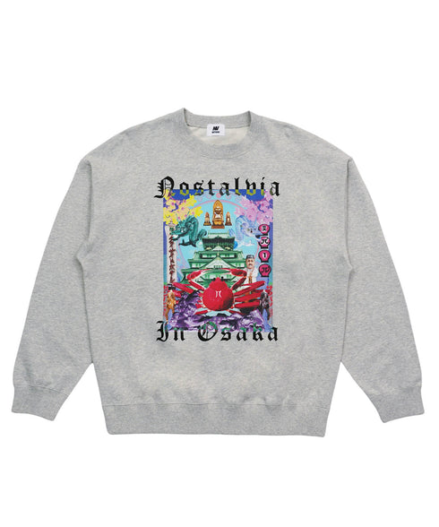 【先行予約】NOSTALVIA(ノスタルヴィア) Osaka Mydo / オオサカマイド裏毛レーナー