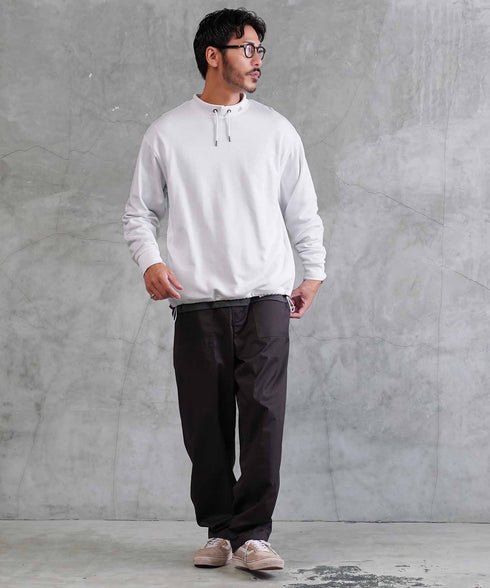 ホワイト MODEL : GO 180cm 66kg Lsize