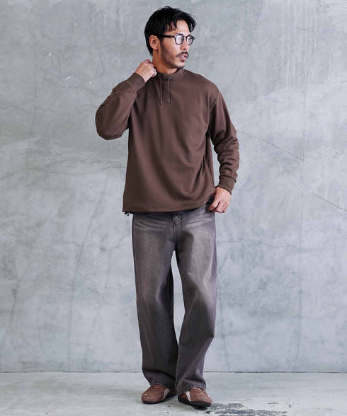 ブラウン MODEL : GO 180cm 66kg Lsize