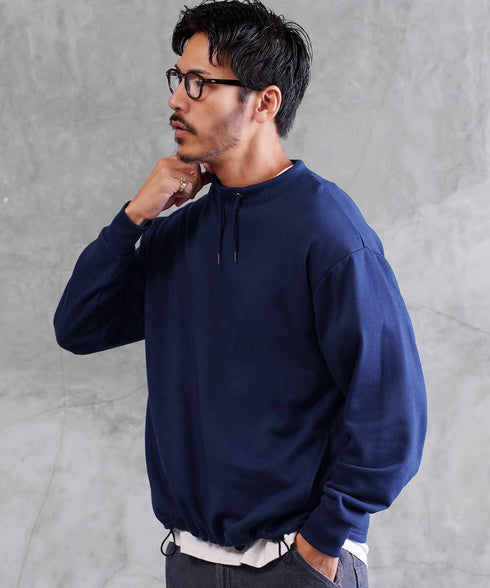 ネイビー MODEL : GO 180cm 66kg Lsize