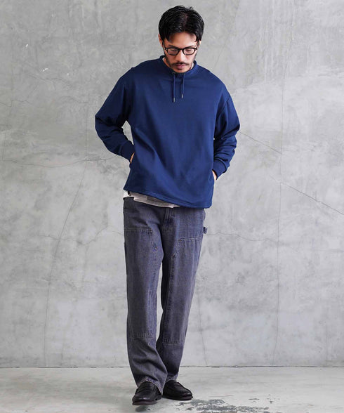 ネイビー MODEL : GO 180cm 66kg Lsize