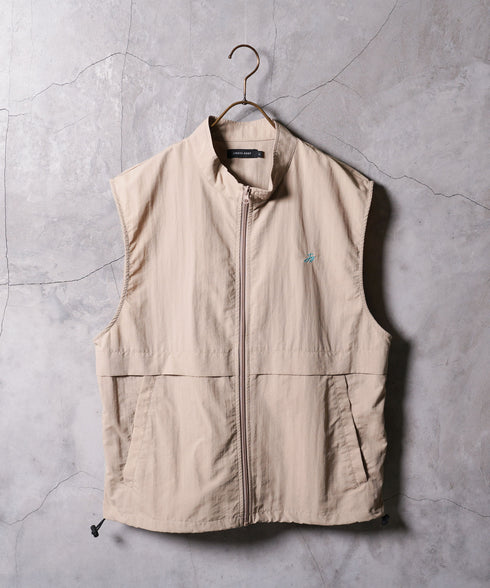 ベージュ/ターコイズ