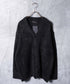 シャギーカーディガン│メンズ カーディガン シャギーニット 無地 モヘア風 洗える 無地 シンプル