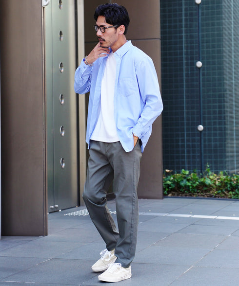 チャコールグレー MODEL : GO 180cm 66kg Lsize