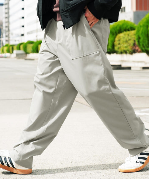 ベイカー イージーパンツ | チノパン メンズ イージーパンツ ワークパンツ ワイドパンツ 太め ゆったり ワークウェア ビンテージ