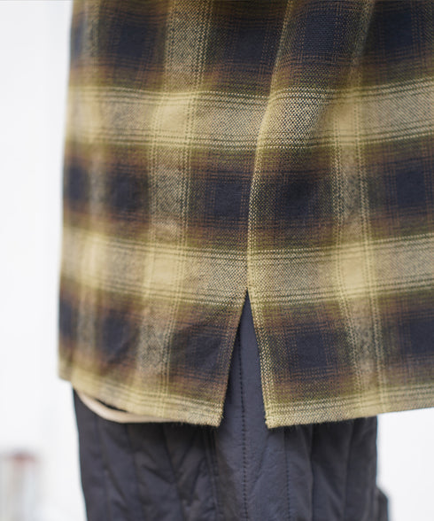 H163 / 着用サイズ:M ブラウン 着用ボトムス:217176