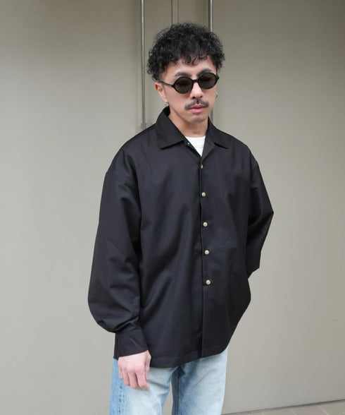 H163 / 着用サイズ:S ブラック