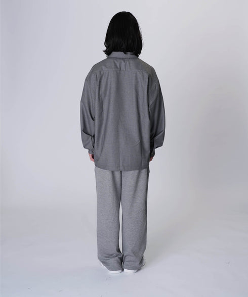 H174 / 着用サイズ: L グレー ボトムス:218713