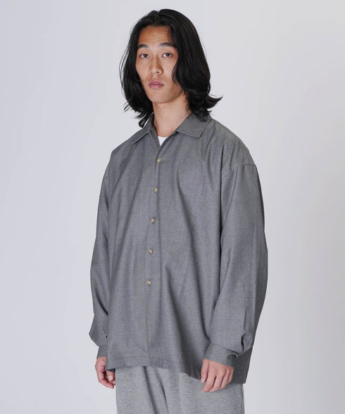 H174 / 着用サイズ: L グレー ボトムス:218713