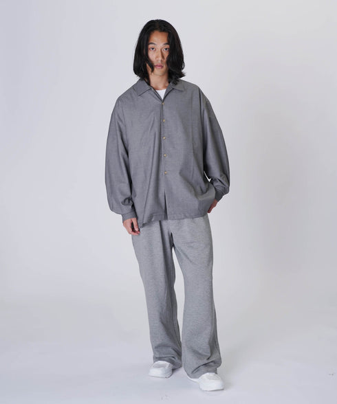 H174 / 着用サイズ: L グレー ボトムス:218713