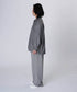 H174 / 着用サイズ:L グレー 着用ボトムス:218713