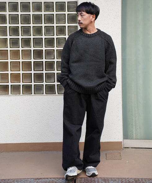 H163 / 着用サイズ: L ブラック トップス:217161