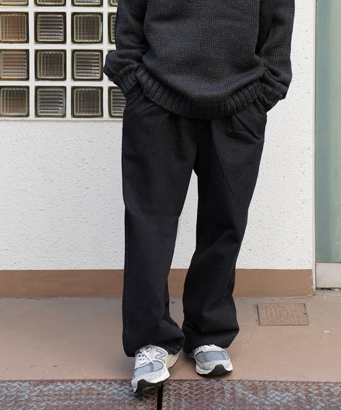 H163 / 着用サイズ: L ブラック トップス:217161