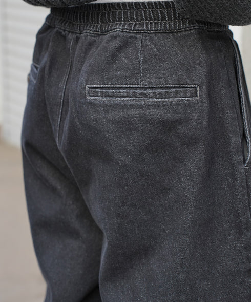 H163 / 着用サイズ: L ブラック