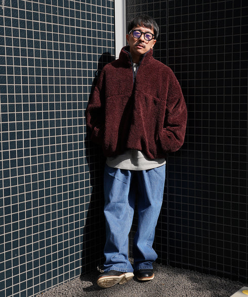 H163 / 着用サイズ: L ブルー