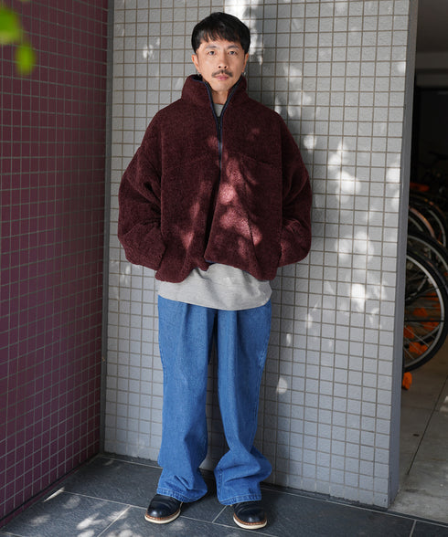 H163 / 着用サイズ: L ブルー