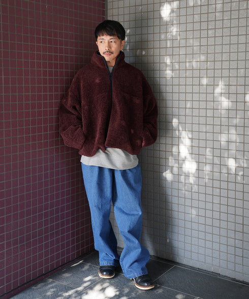 H163 / 着用サイズ: L ブルー