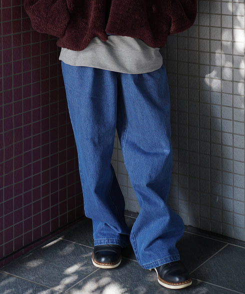 H163 / 着用サイズ:L ブルー 着用アウター:218727