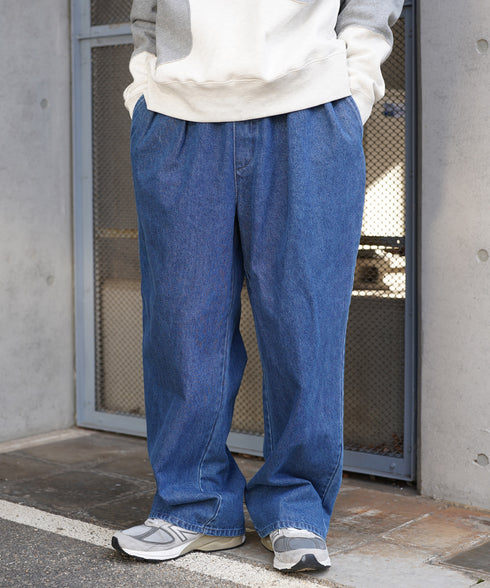 H175 / 着用サイズ:M ブルー 着用トップス:217171