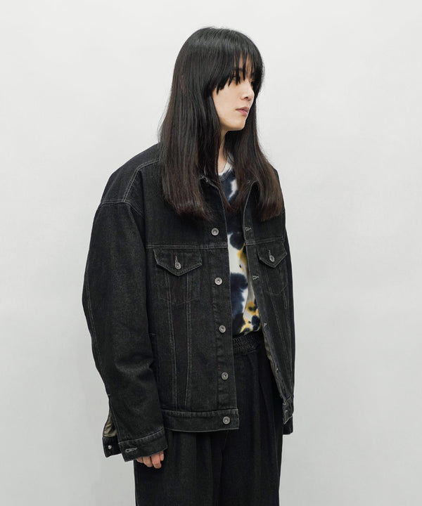 H177 / 着用サイズ:L ブラック 着用トップス:217619 着用ボトムス:218708