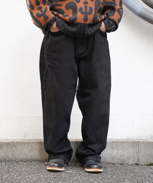 H163 / 着用サイズ: L ブラック トップス:217173