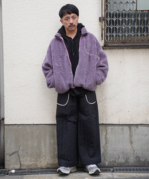 H163 / 着用サイズ: L ブラック 着用アウター:218727 着用ボトムス:217176