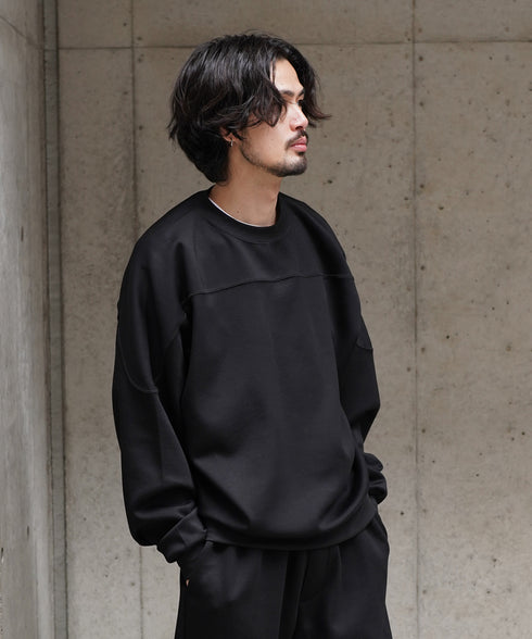 H175 / 着用サイズ: L ブラック 着用ボトムス:218713