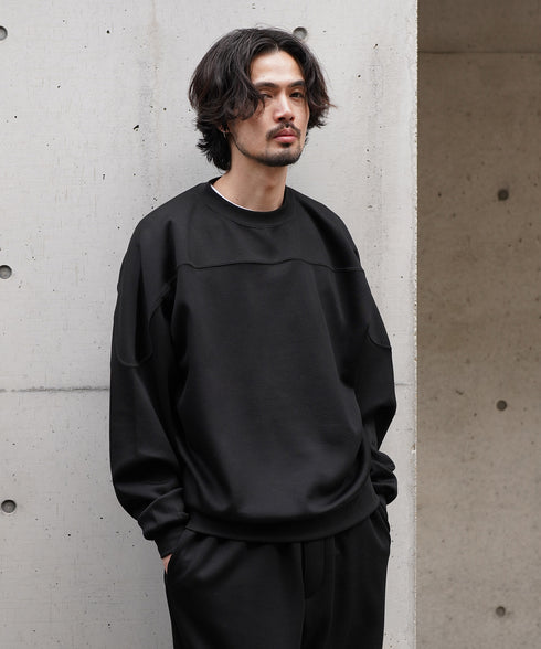 H175 / 着用サイズ: L ブラック 着用ボトムス:218713