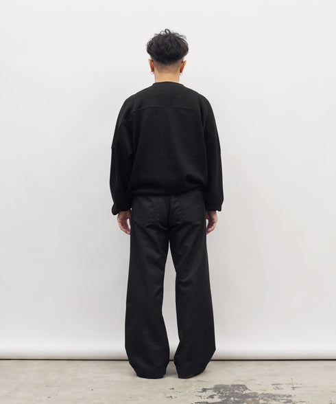 H163 / 着用サイズ:S ブラック 着用ボトムス:218732