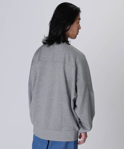 H174 / 着用サイズ: L グレー 着用ボトムス:218711