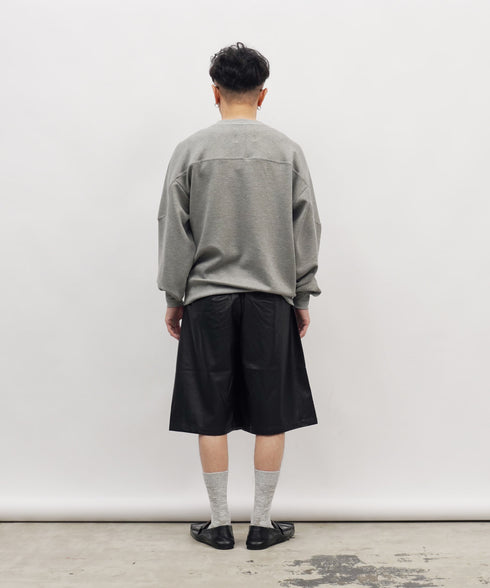 H163 / 着用サイズ:S グレー 着用ボトムス:217612