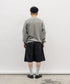 H163 / 着用サイズ:S グレー 着用ボトムス:217612