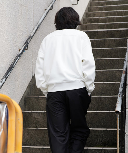 H175 / 着用サイズ: L ホワイト 着用ボトムス:218717