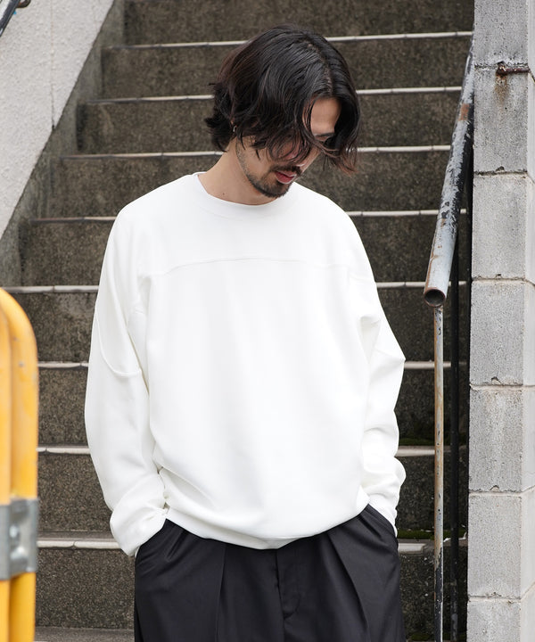 H175 / 着用サイズ: L ホワイト 着用ボトムス:218717