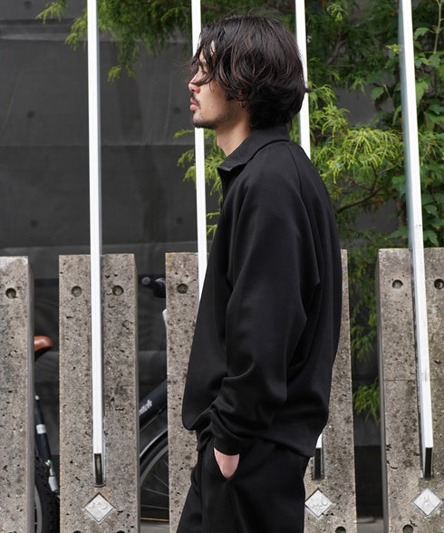 H175 / 着用サイズ:L ブラック 着用ボトムス:218713